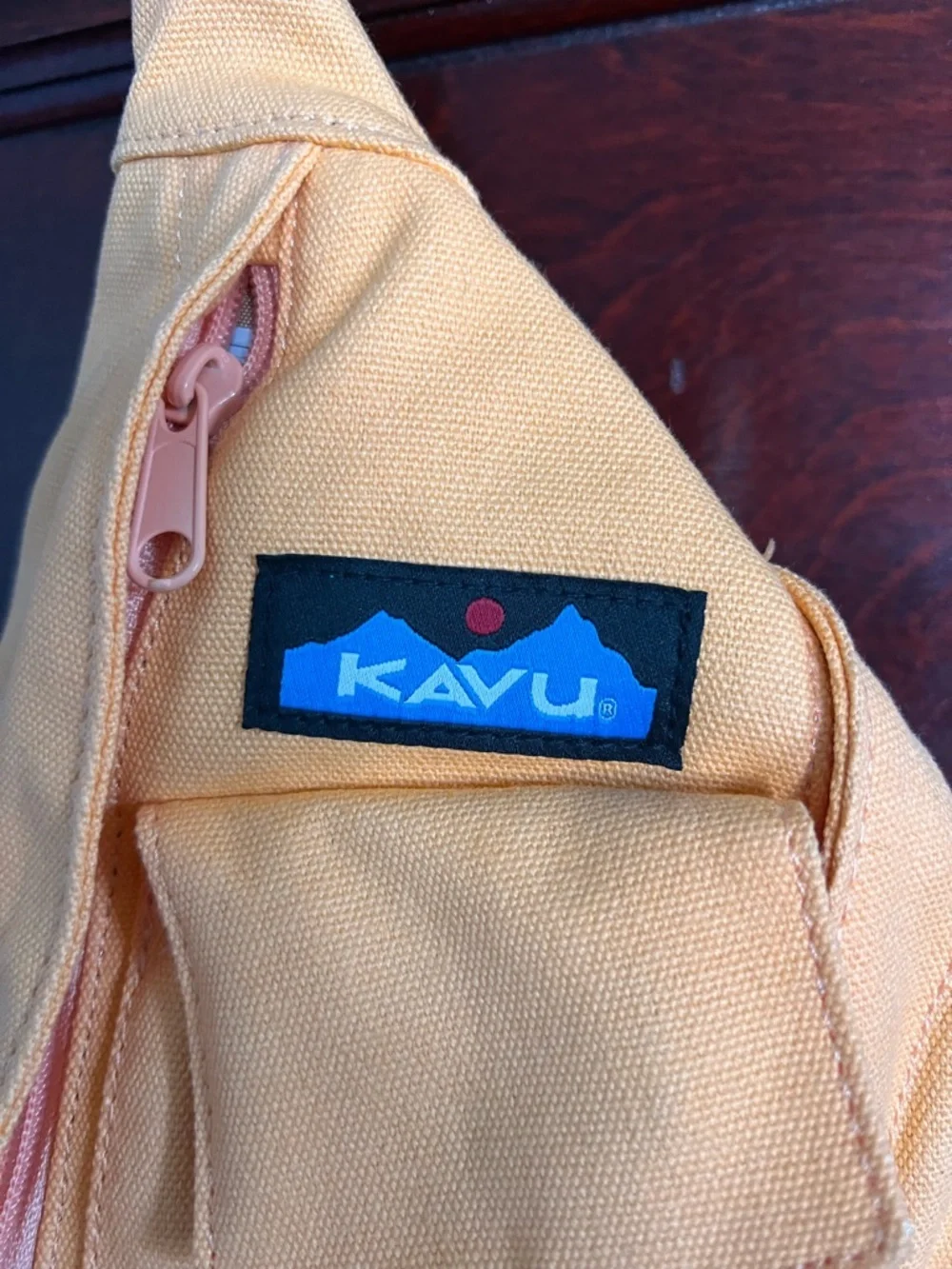 EUC Kavu Rope Bag in Orange